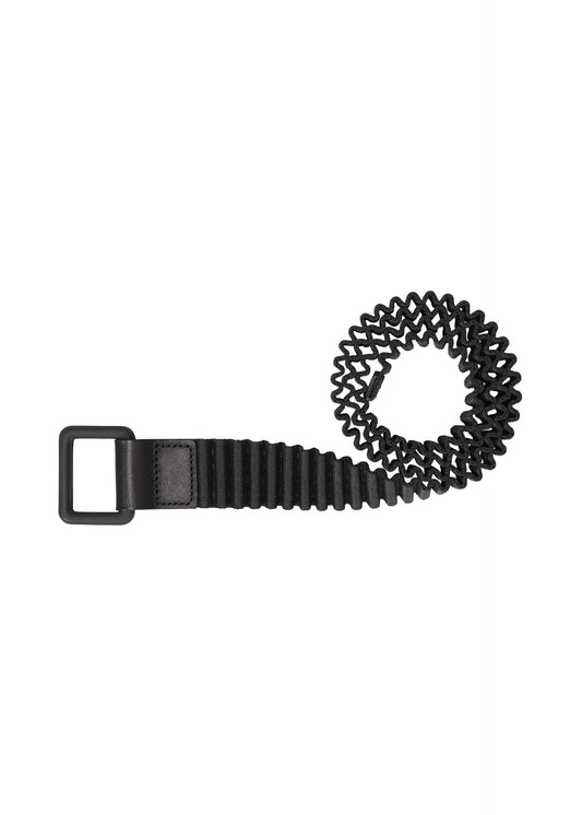 PLEATS BELT、アクセサリー&その他_アクセサリー、ブラック