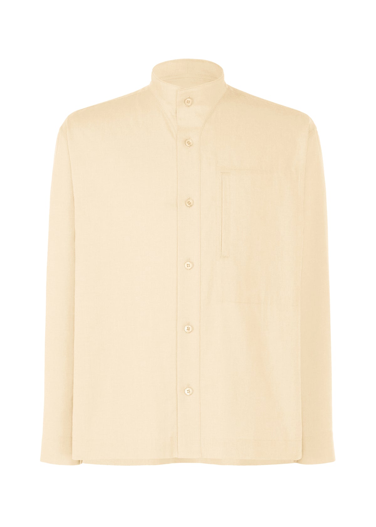 PL RAMIE SHIRT、メンズ_トップス_シャツ、ベージュ