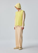 FLEECE PLEATS、メンズ_トップス_ベスト、着用画像2