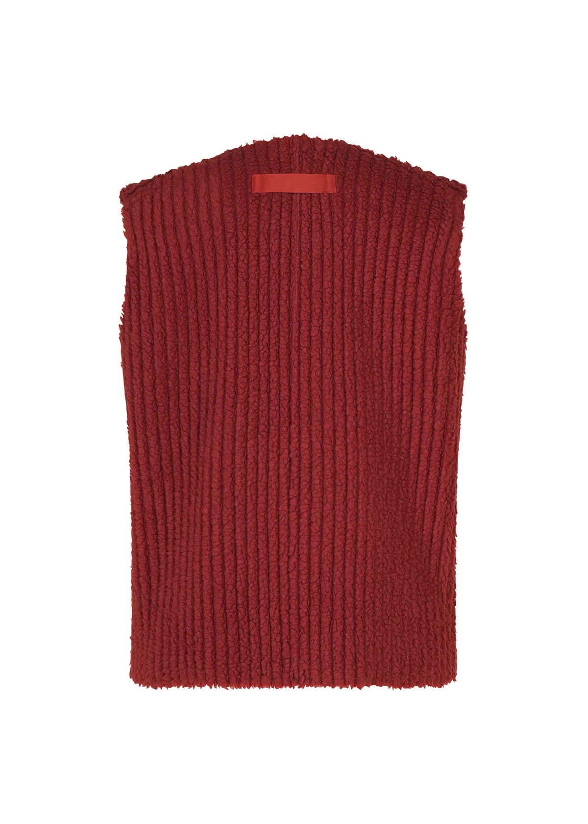 FLEECE PLEATS、メンズ_トップス_ベスト、ディテール画像1