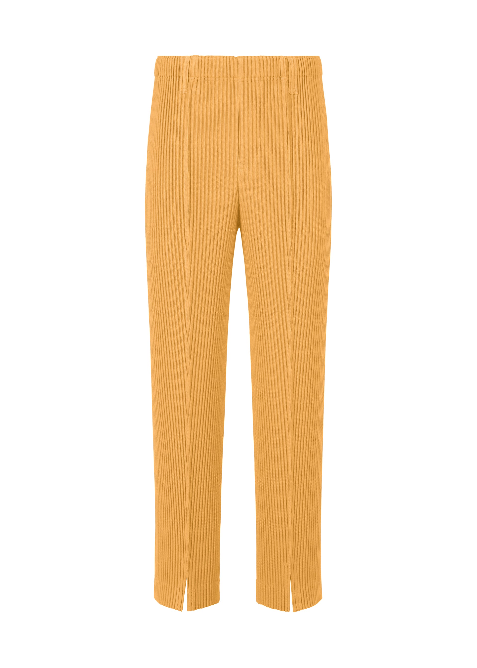 TAILORED PLEATS 1、メンズ_パンツ、オレンジ