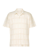 LACE GRID PLEATS