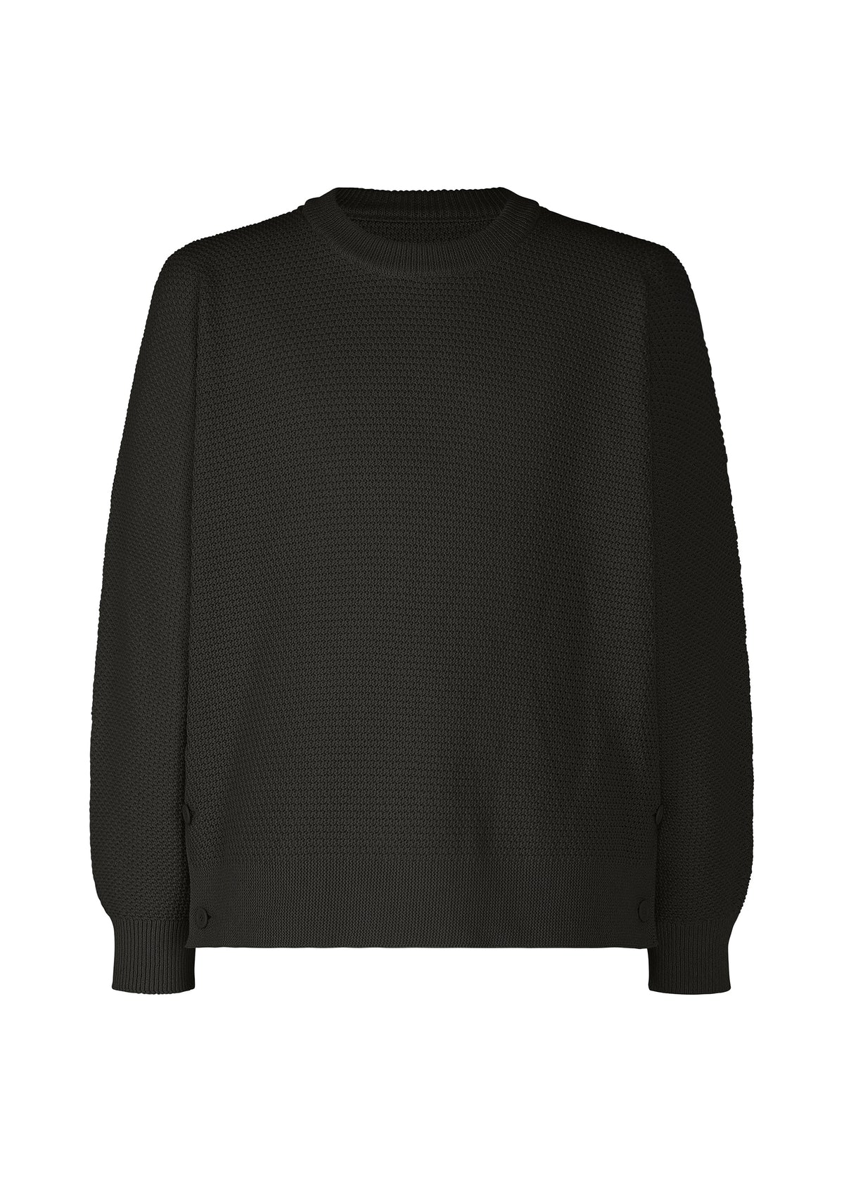RUSTIC KNIT、メンズ_ニット、ブラック