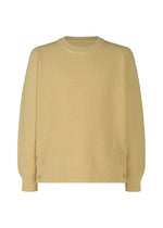 RUSTIC KNIT、メンズ_ニット、イエロー
