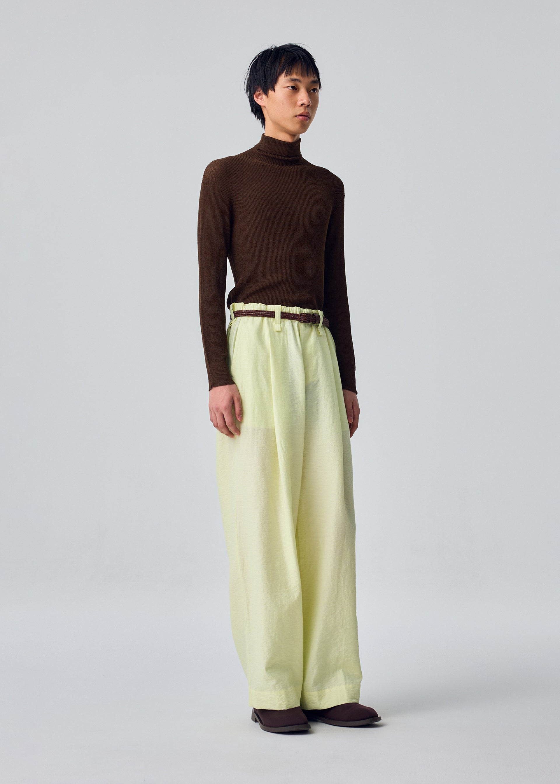 KNIT UNRAVELED、メンズ_ニット、着用画像1