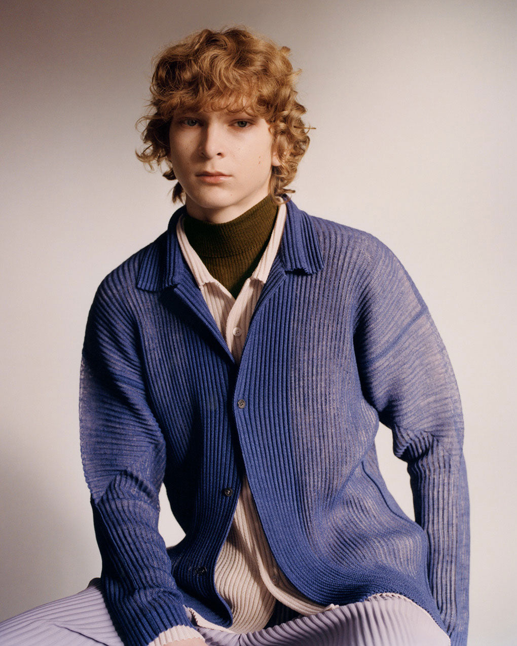 HOMME PLISSÉ ISSEY MIYAKE 26SS ブルゾン HOMME PLISSÉ ISSEY MIYAKE シーズンビジュアル AUTUMN WINTER 2026/27