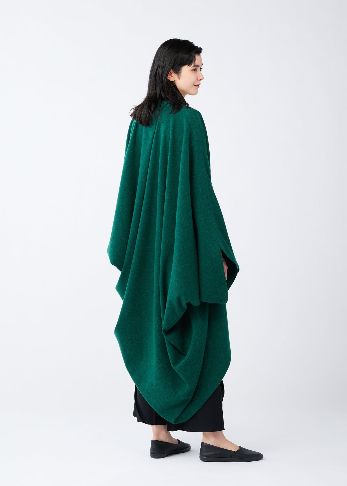 DRAPE COAT、ウィメンズ_ジャケット&コート_コート、着用画像2