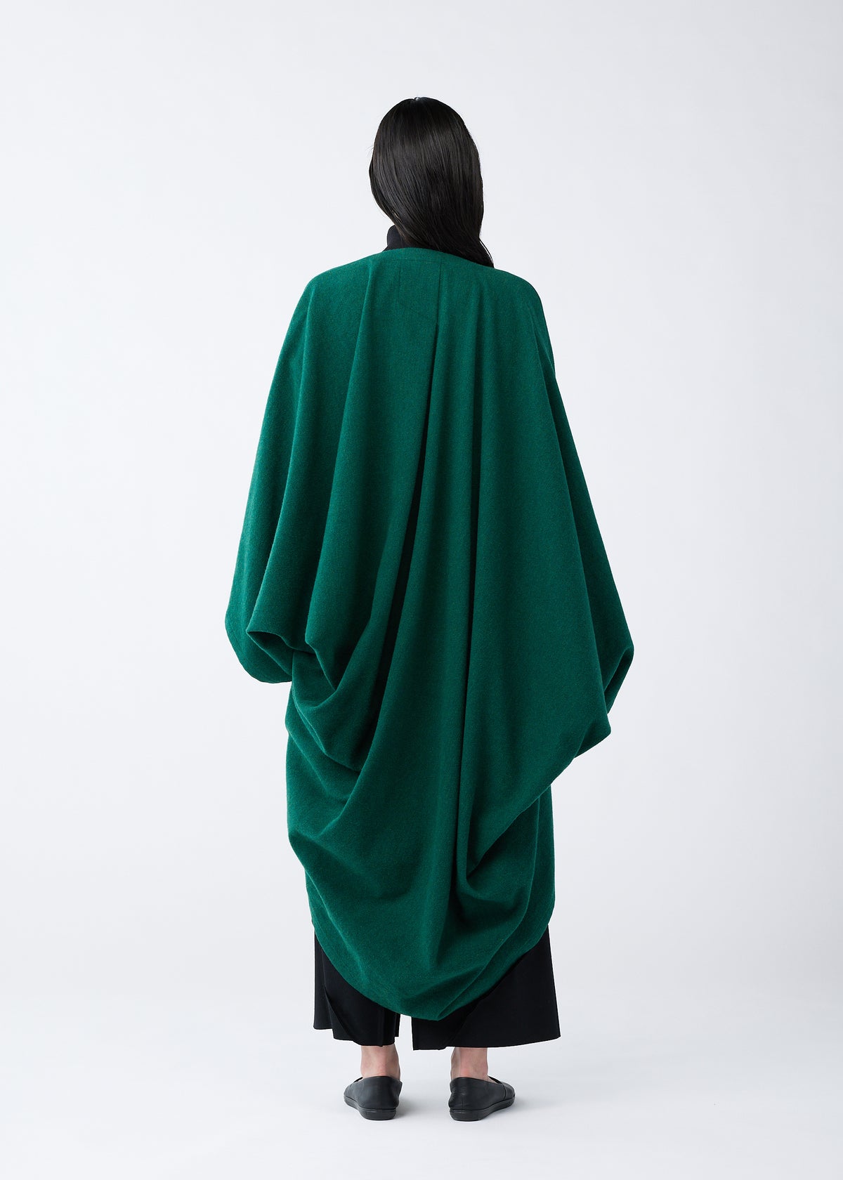 DRAPE COAT、ウィメンズ_ジャケット&コート_コート、着用画像5