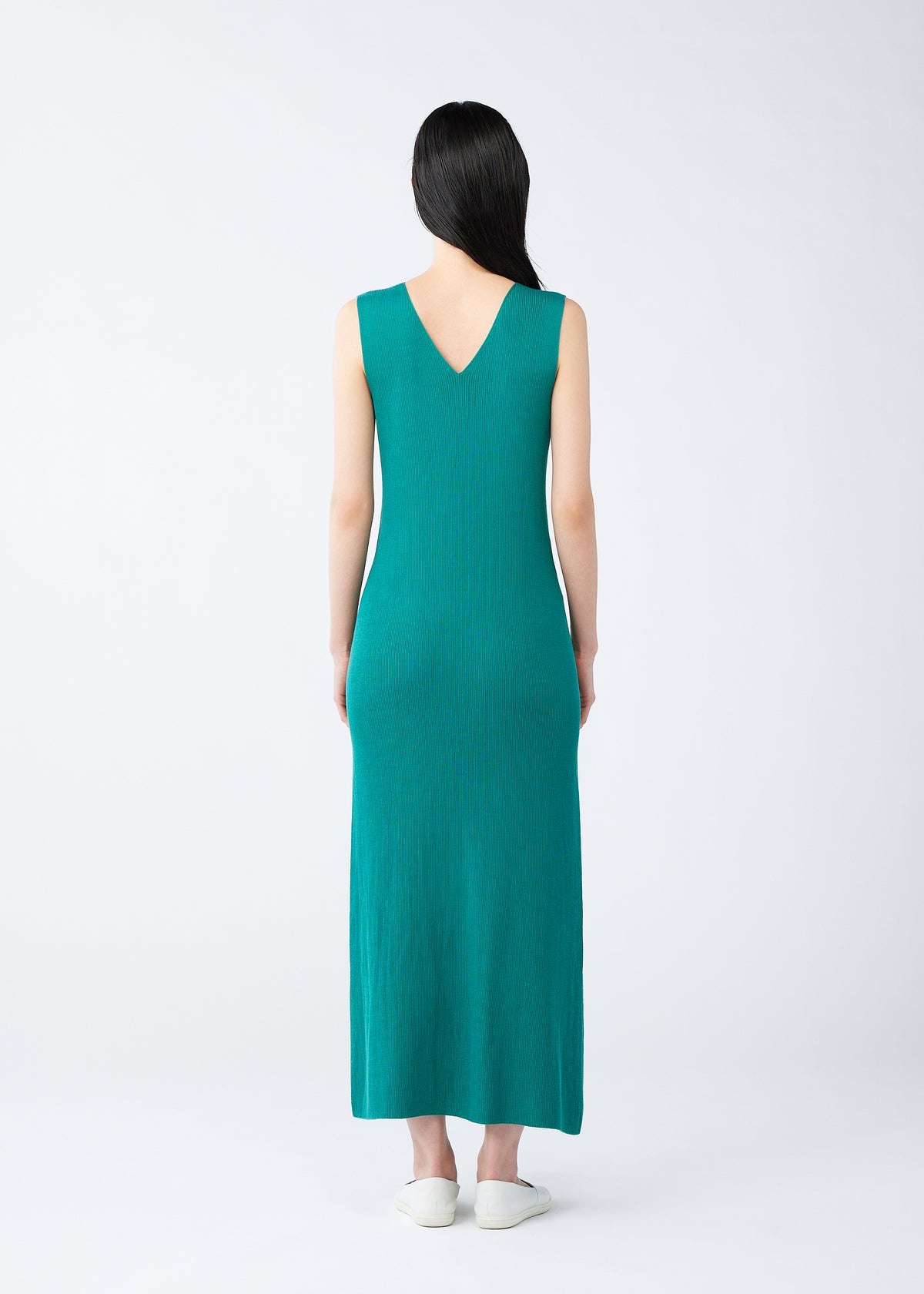 FLAT RIB KNIT、ウィメンズ_ワンピース、着用画像6