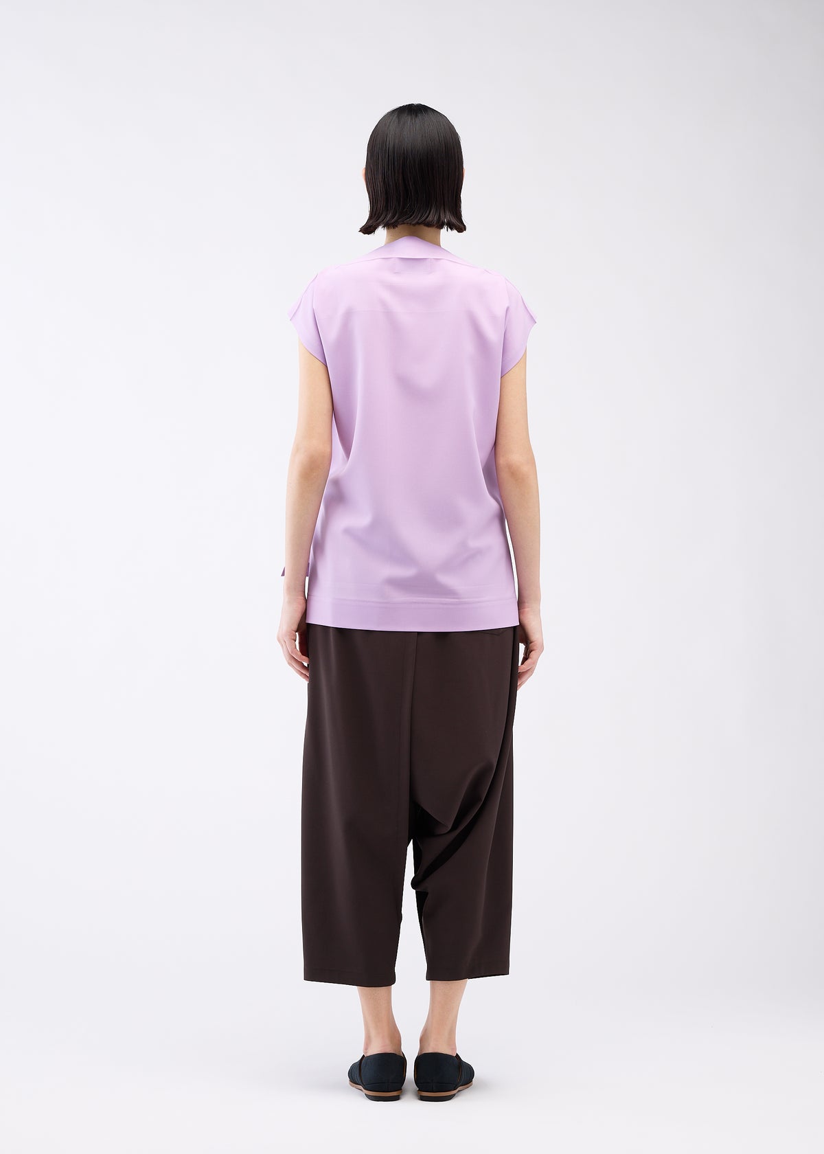 FLAT ONE TUCK T、ウィメンズ_トップス_トップ、着用画像3