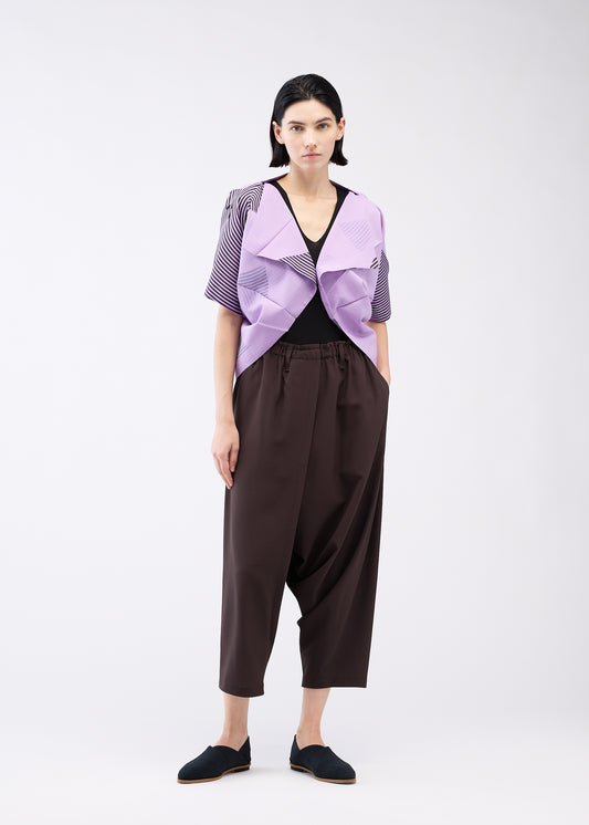 FOLD RAMIE PRINT、ウィメンズ_トップス_シャツ、着用画像1