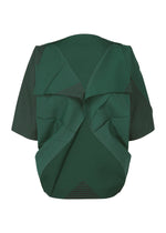 FOLD RAMIE PRINT、ウィメンズ_トップス_シャツ、グリーン