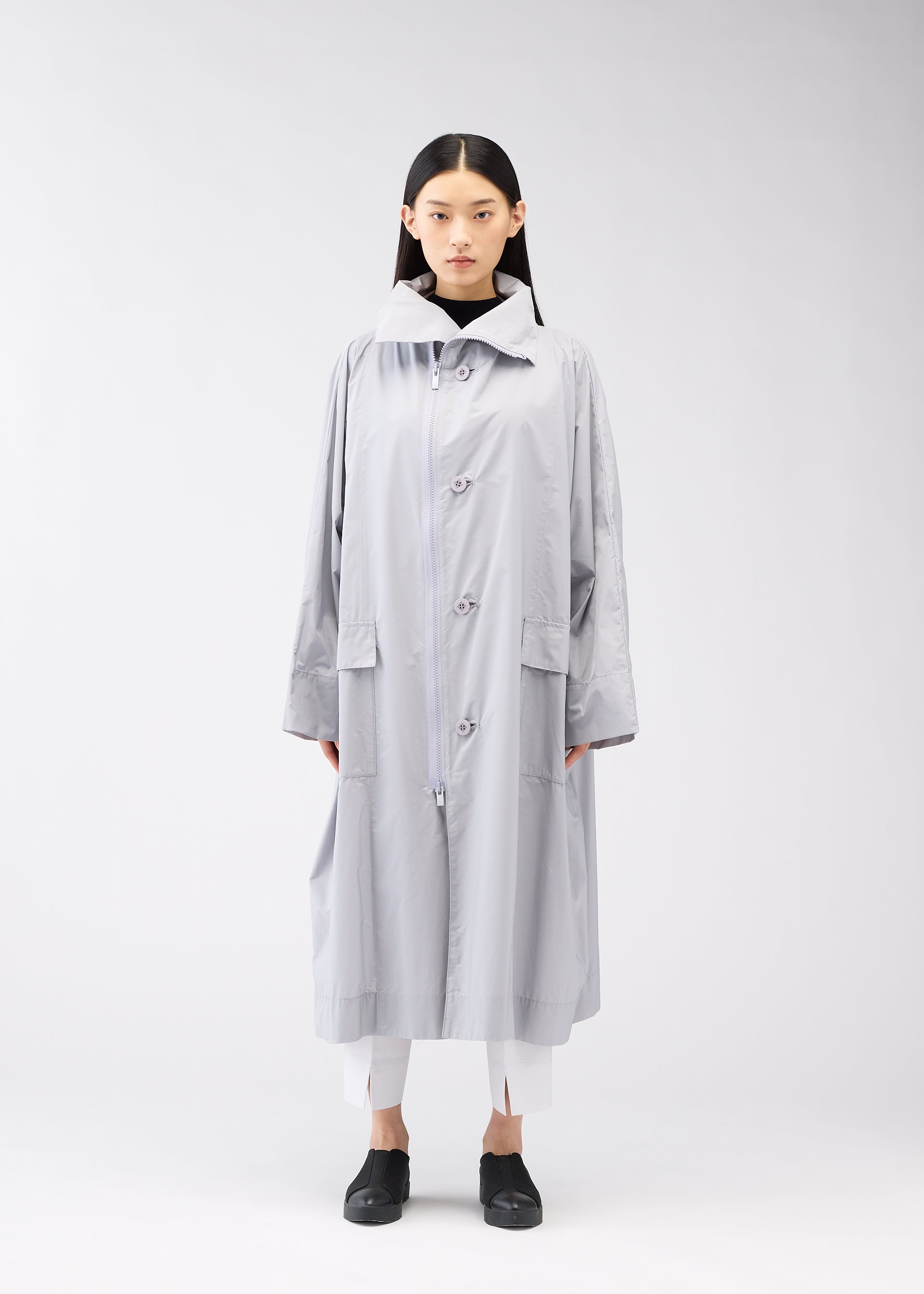 FLAT WIND COAT、ウィメンズ_ジャケット&コート_コート、着用画像1