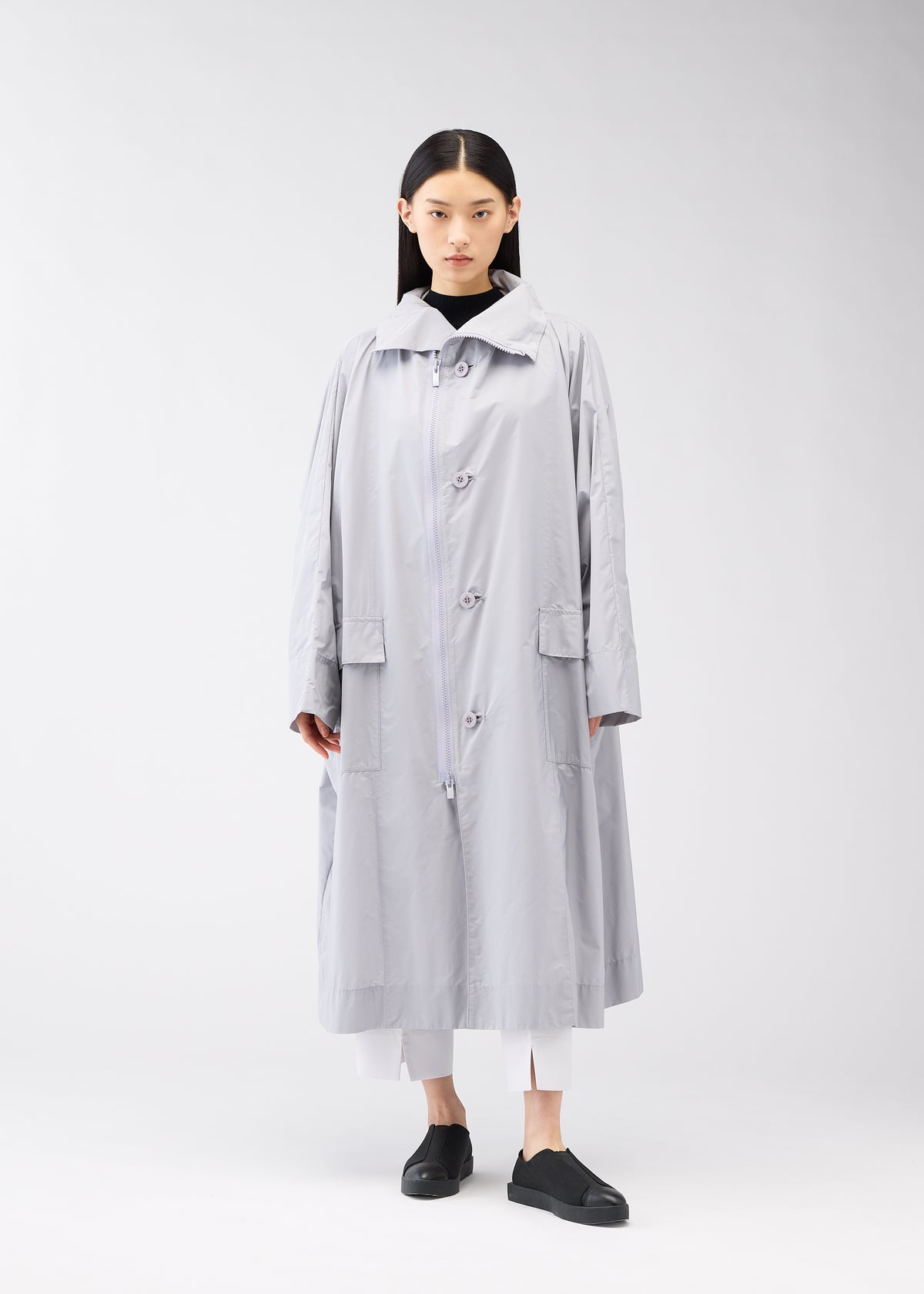 FLAT WIND COAT、ウィメンズ_ジャケット&コート_コート、着用画像4