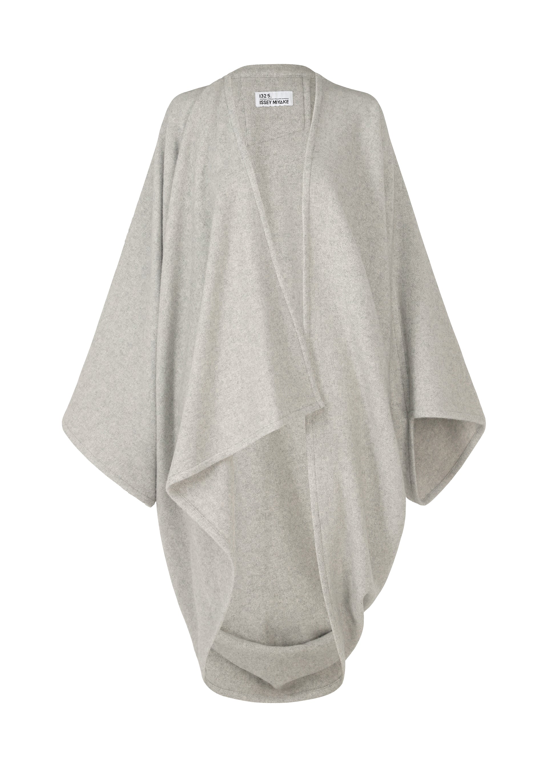DRAPE COAT、ウィメンズ_ジャケット&コート_コート、グレー