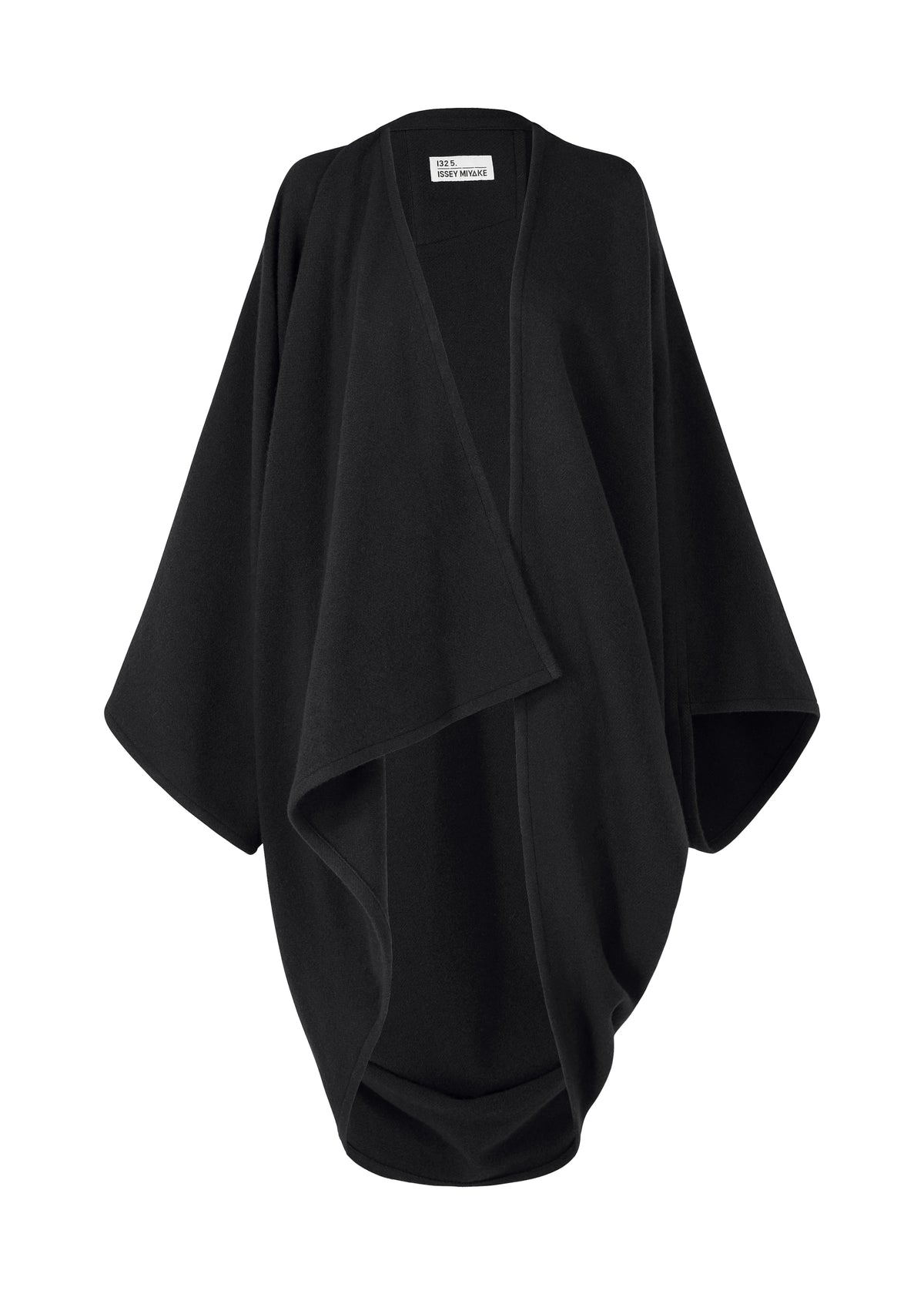 DRAPE COAT、ウィメンズ_ジャケット&コート_コート、ブラック