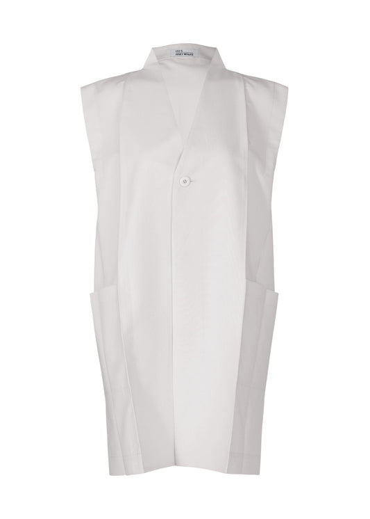 132 5. FLAT 1, WOMEN 's Tops Vest, White