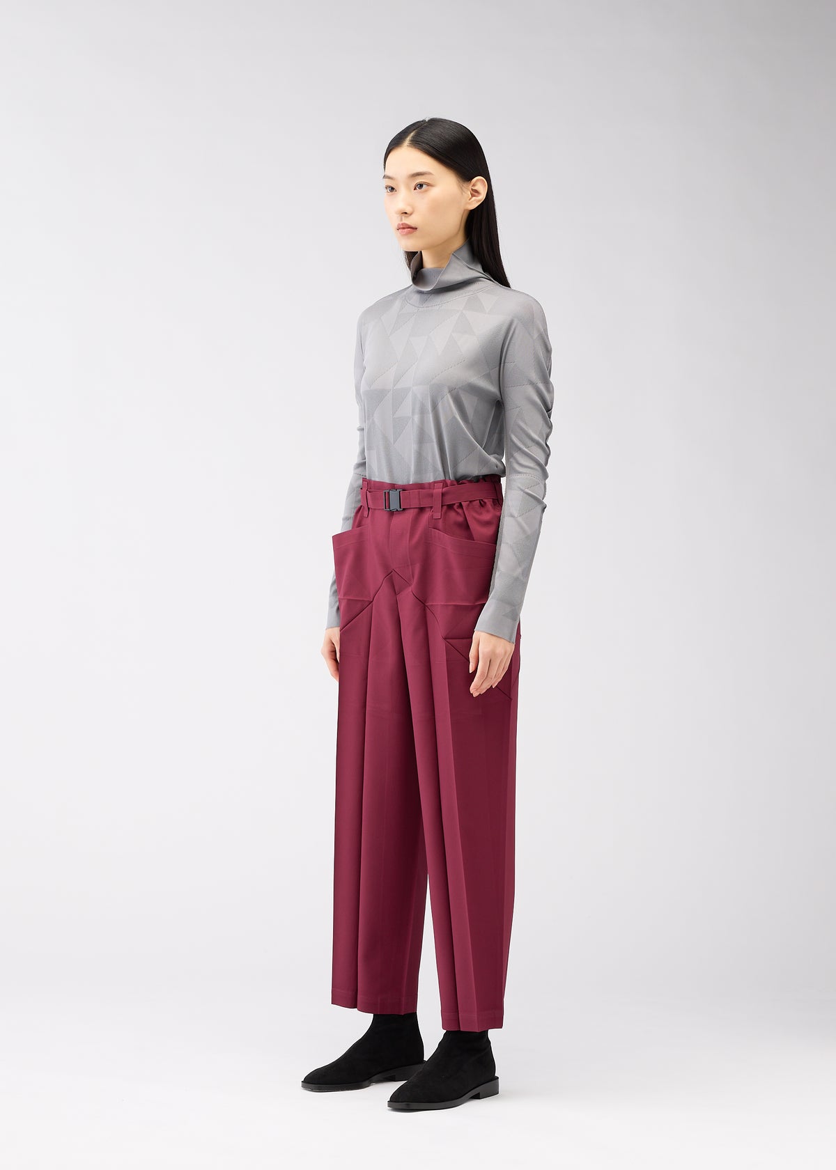 EDGE BOTTOMS、ウィメンズ_パンツ、着用画像2