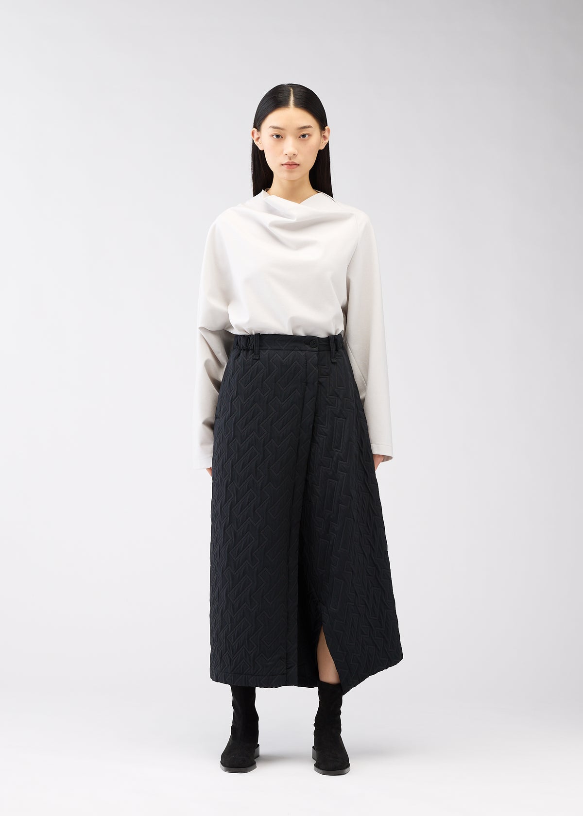 ONE CLOTH PUFF、ウィメンズ_パンツ、着用画像1