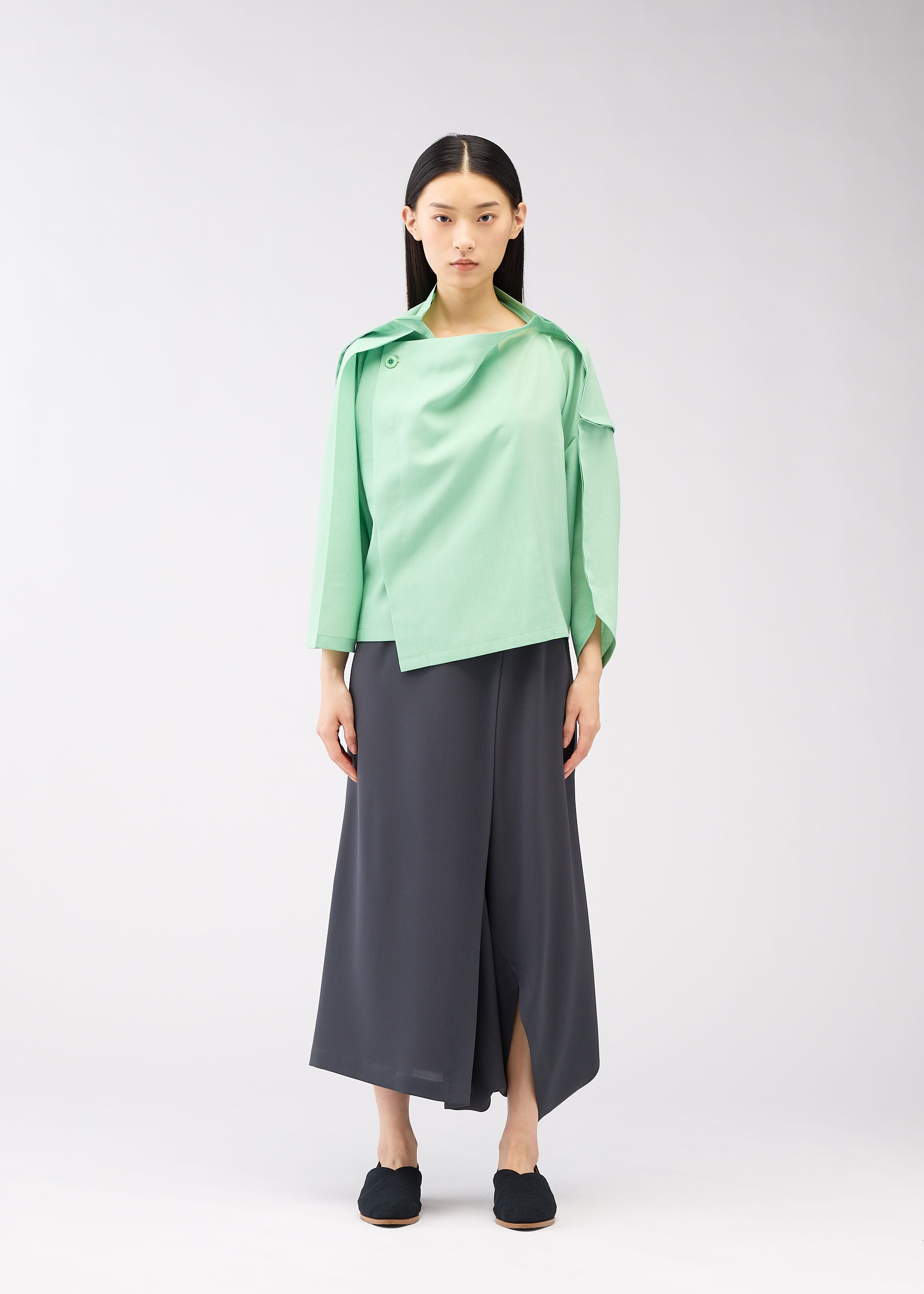 SQUARE RAMIE、ウィメンズ_トップス_トップ、着用画像1