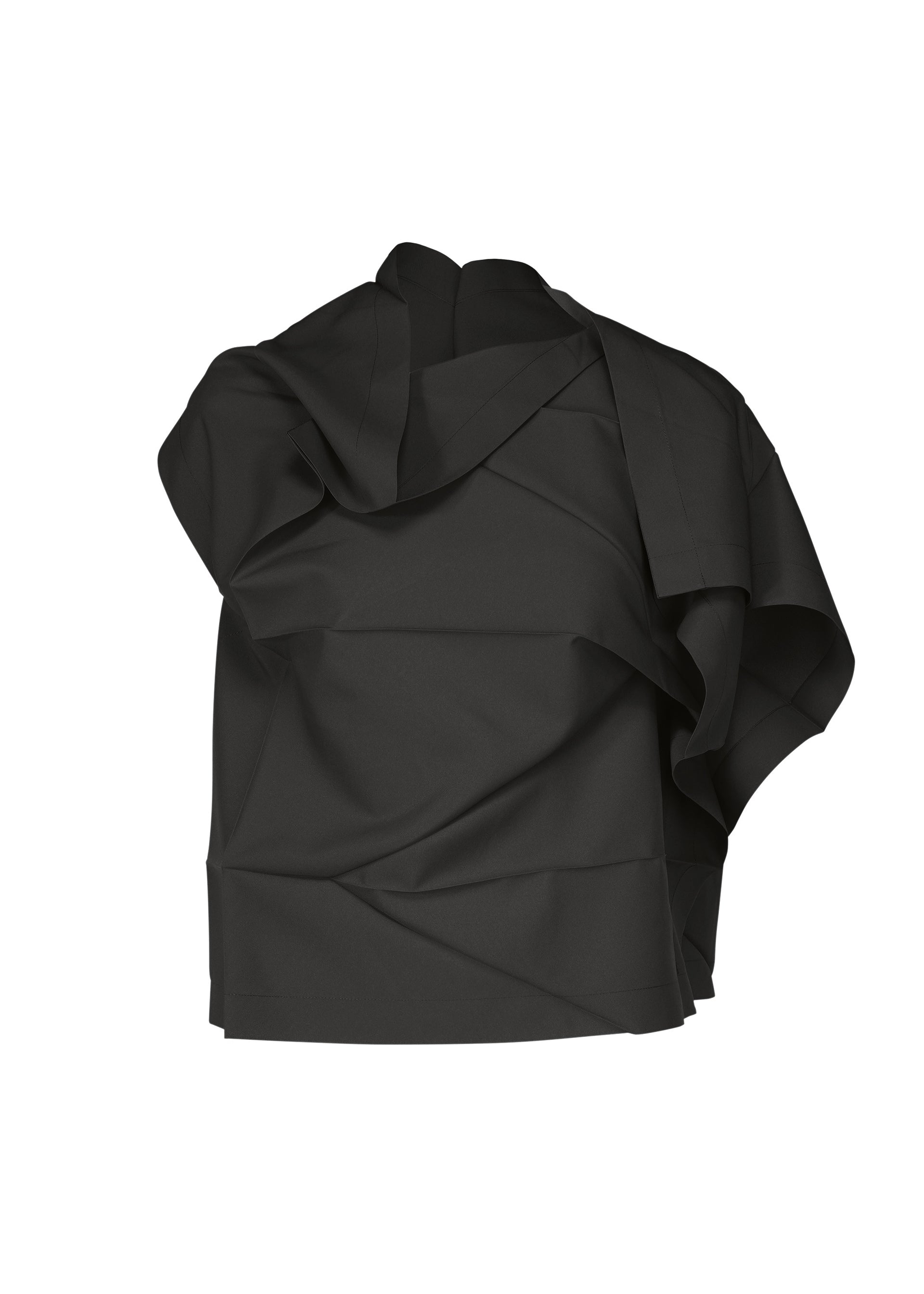 ISSEY MIYAKE - 90s ISSEY MIYAKE PERMANENTE IKA イカコート 黒