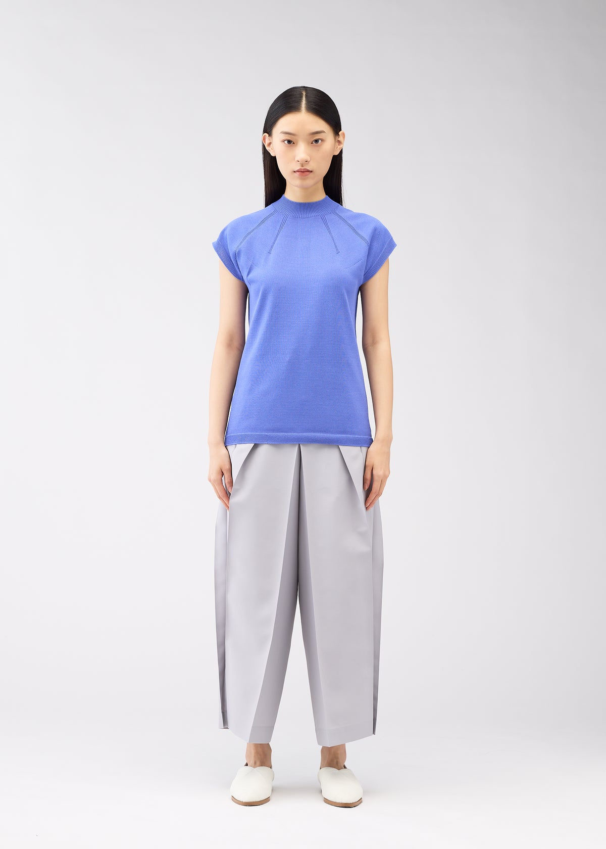 DARTED KNIT、ウィメンズ_ニット、着用画像1