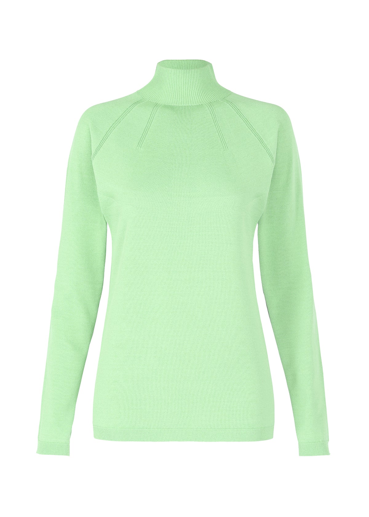 DARTED KNIT、ウィメンズ_ニット、グリーン