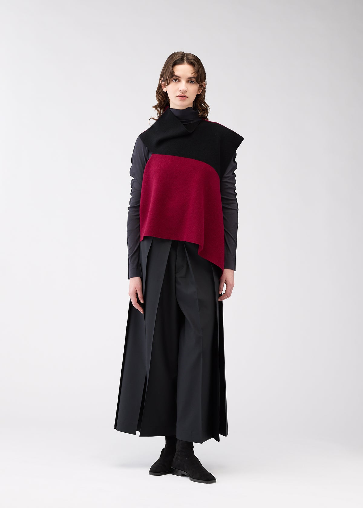 POSITIONED KNIT、ウィメンズ_ニット、着用画像5