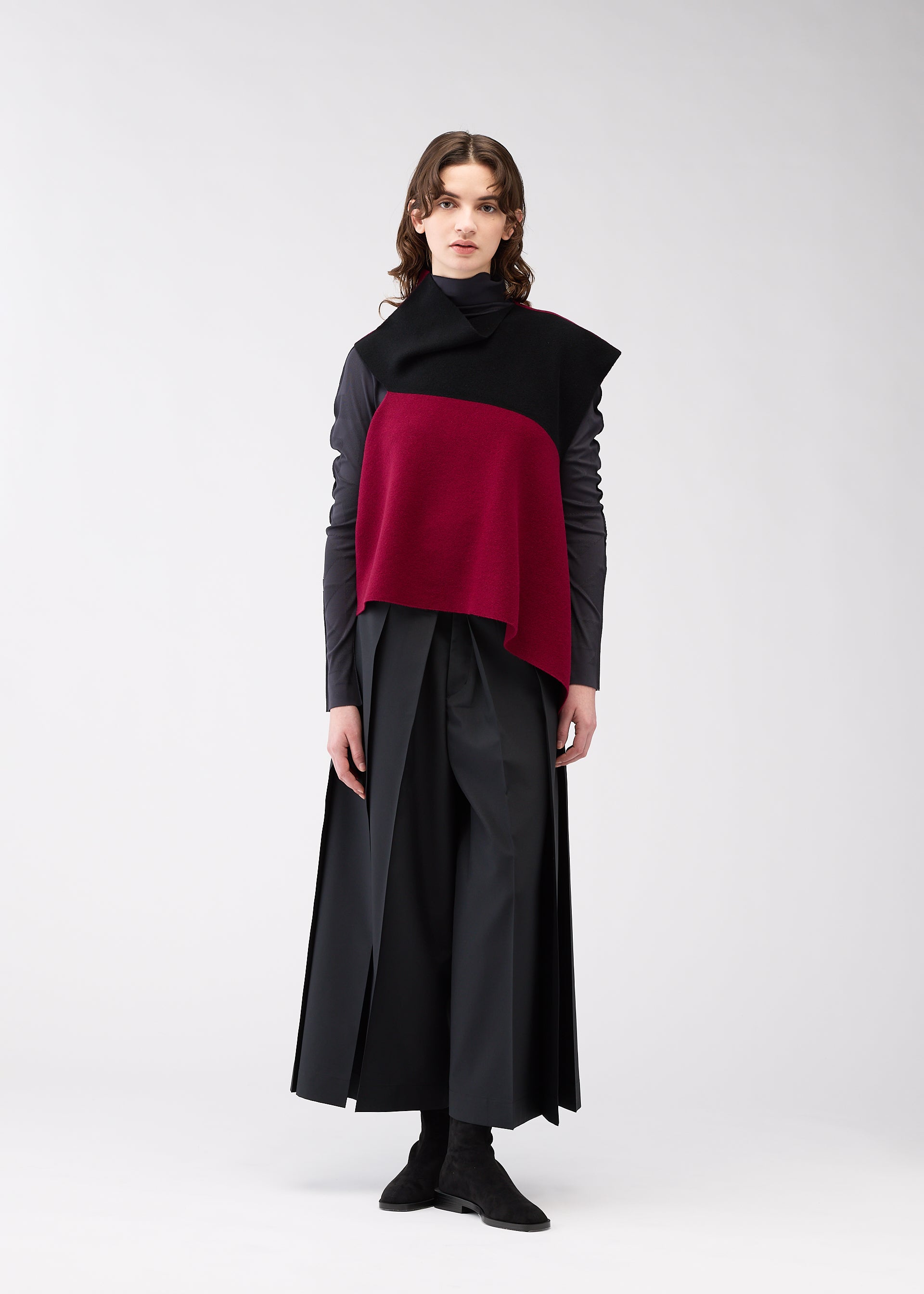 POSITIONED KNIT、ウィメンズ_ニット、着用画像5