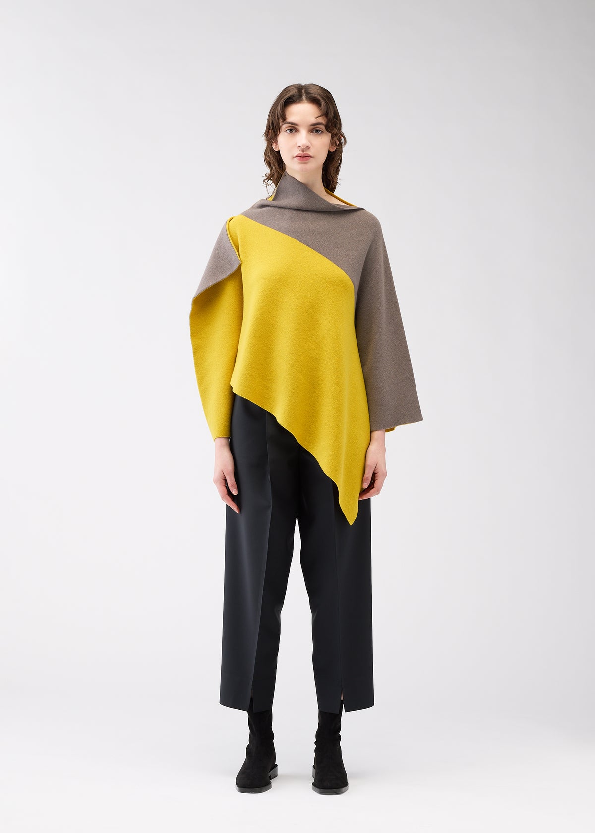 POSITIONED KNIT、ウィメンズ_ニット、着用画像1