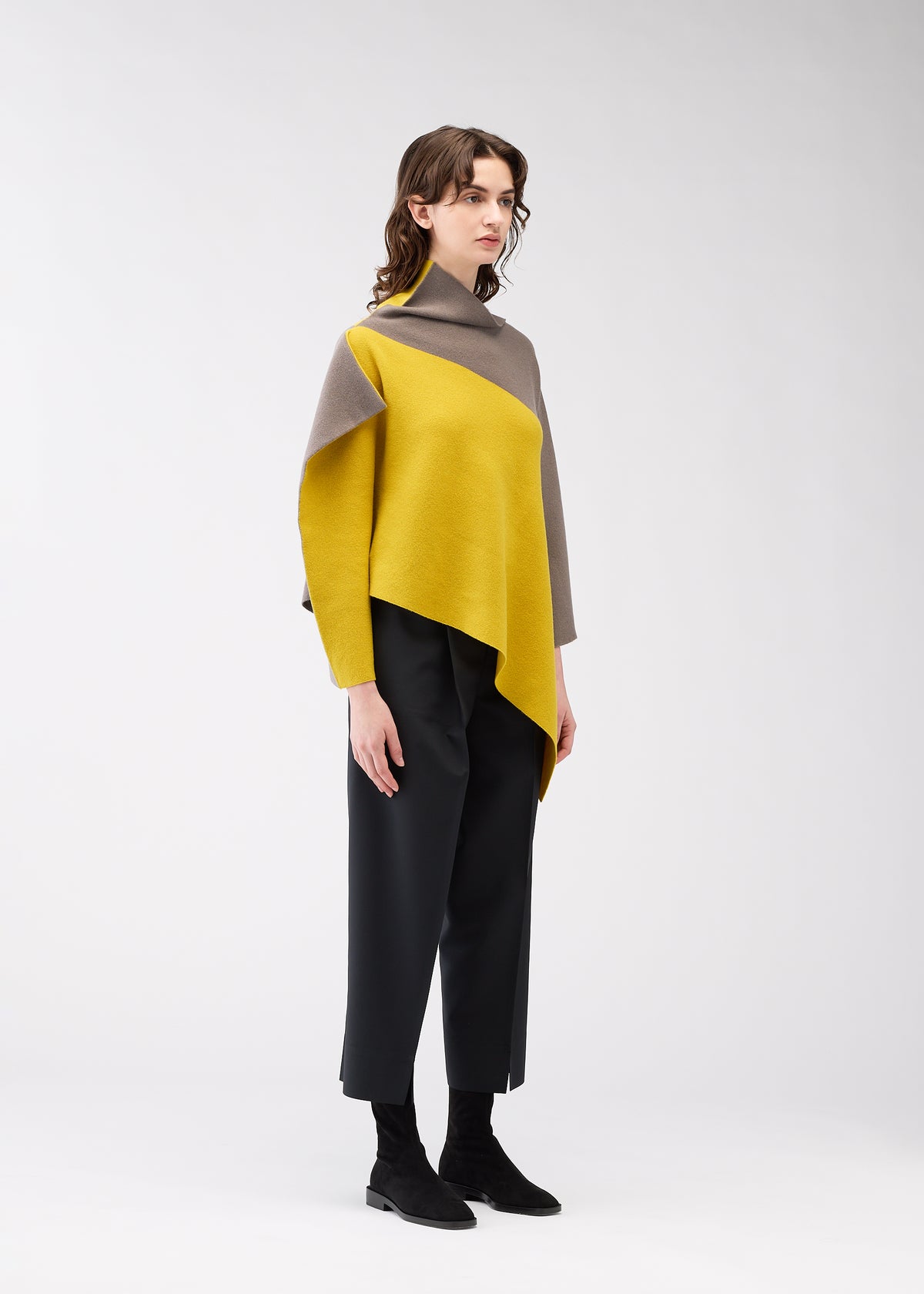 POSITIONED KNIT、ウィメンズ_ニット、着用画像4