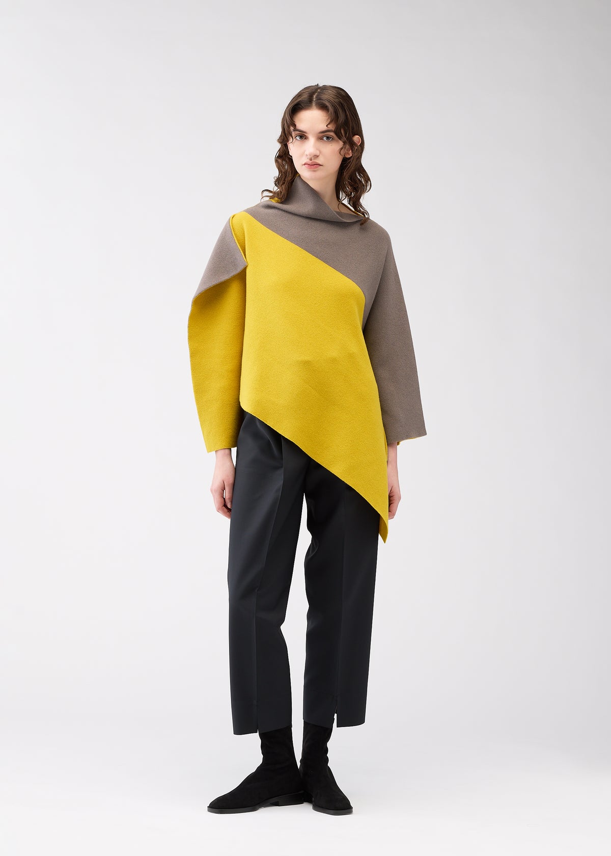 POSITIONED KNIT、ウィメンズ_ニット、着用画像5