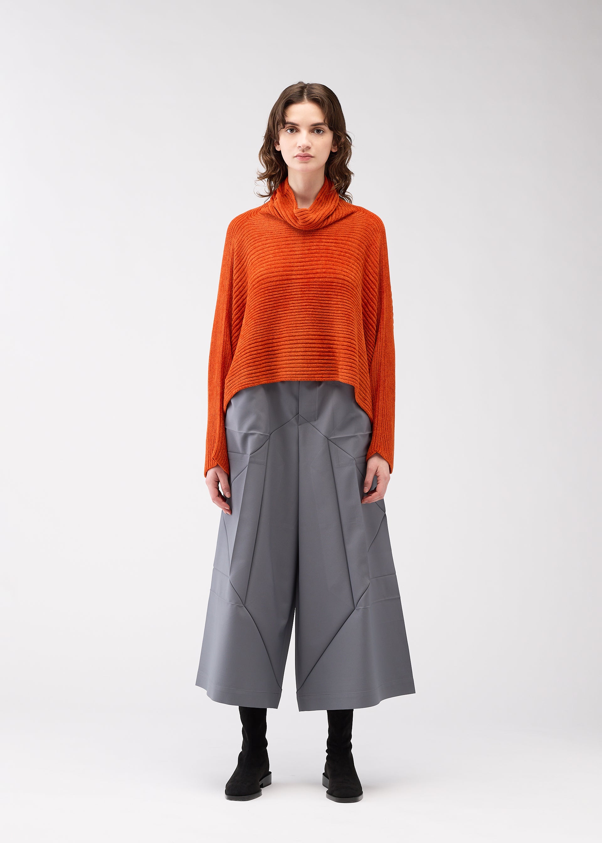 LINEAR MOLLE KNIT、ウィメンズ_ニット、着用画像1