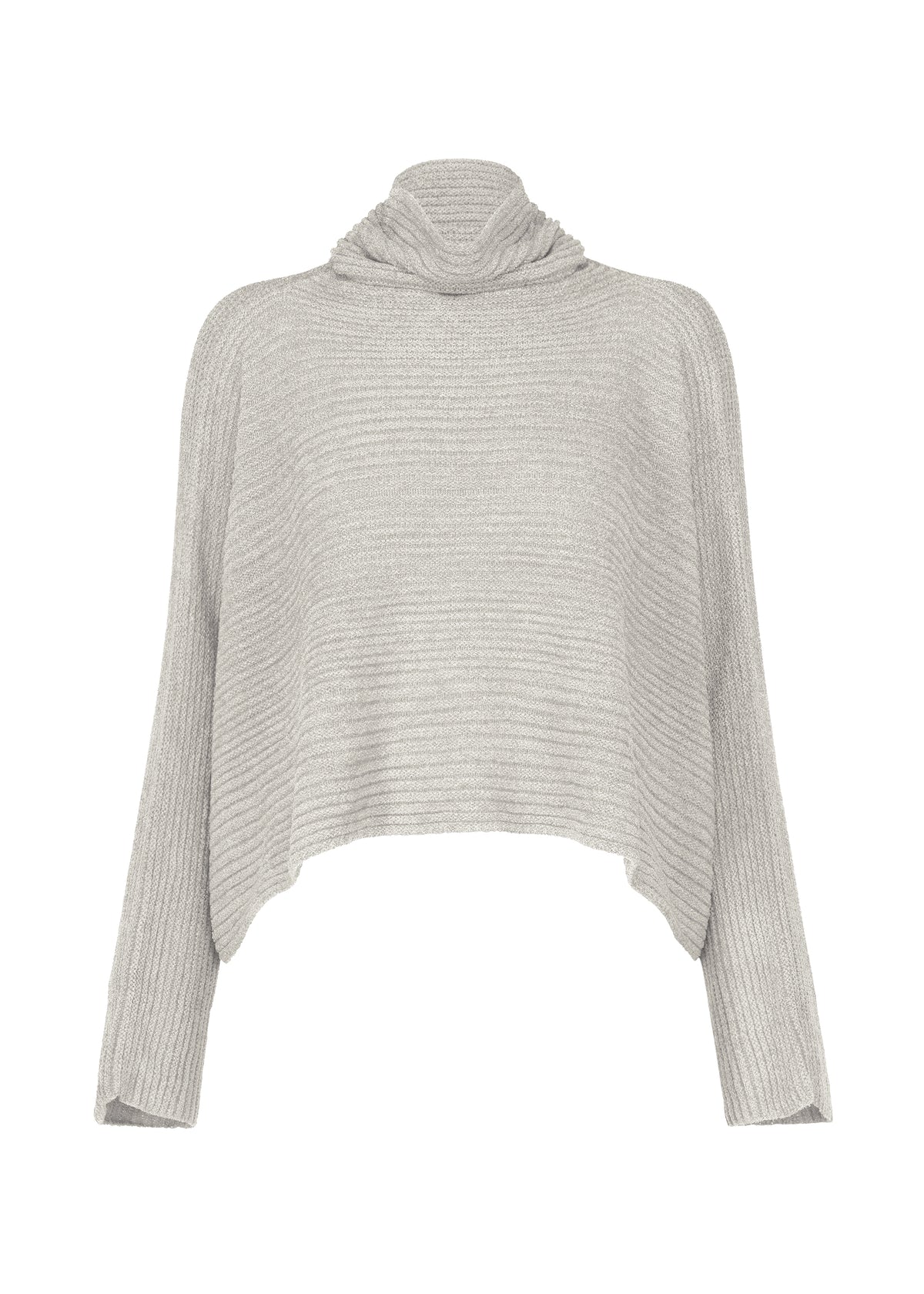 LINEAR MOLLE KNIT、ウィメンズ_ニット、グレー