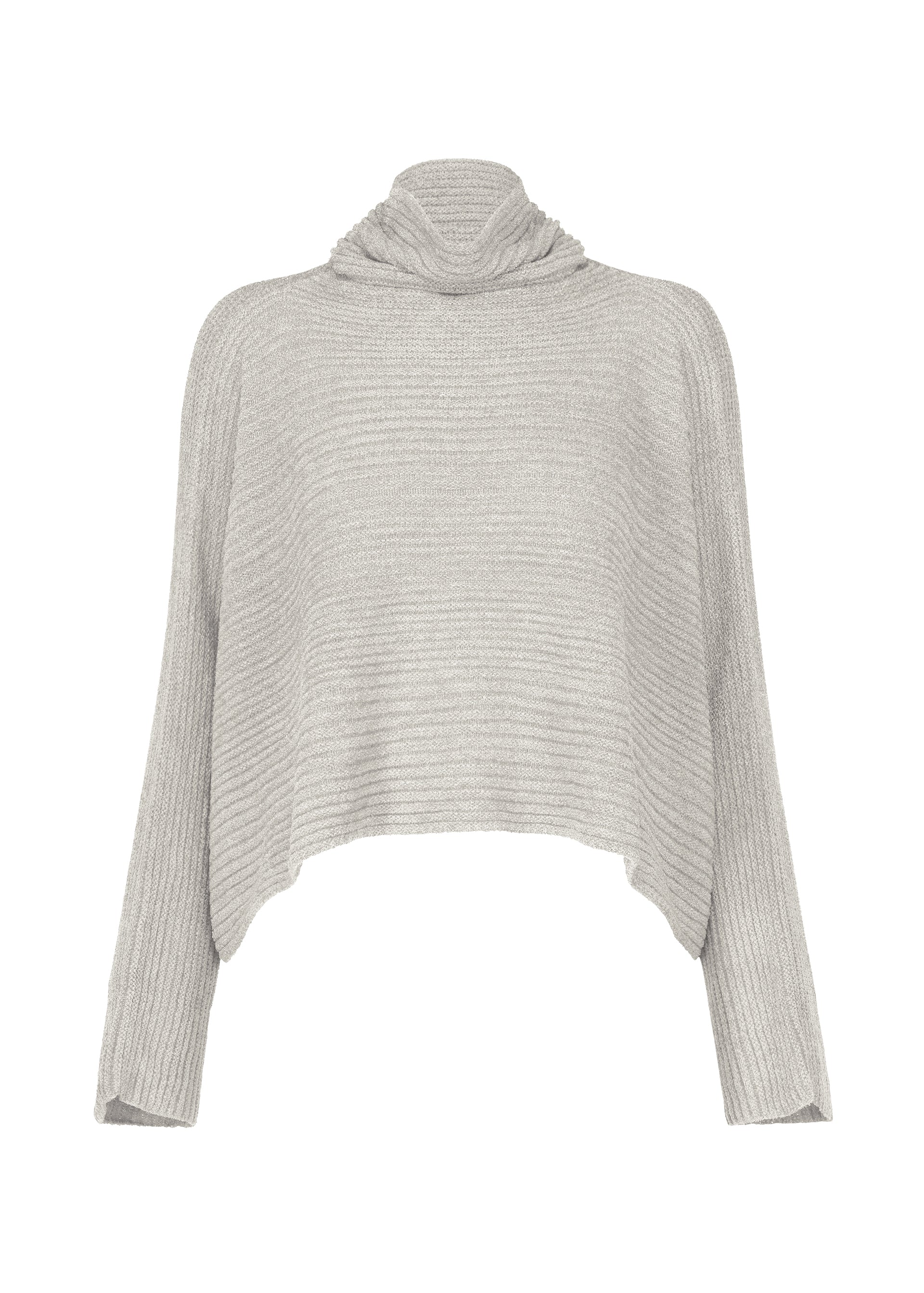 LINEAR MOLLE KNIT、ウィメンズ_ニット、グレー