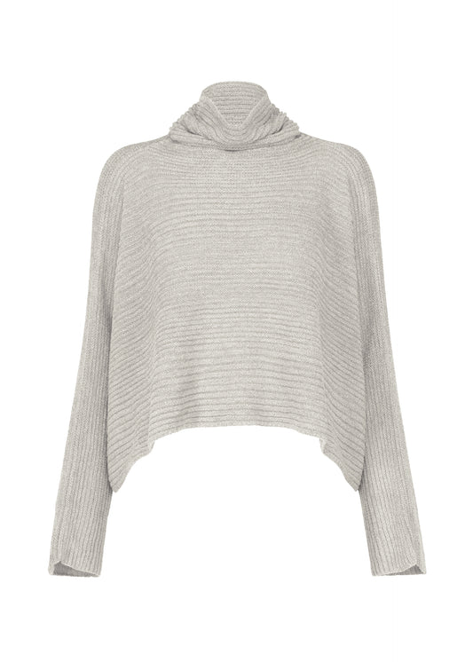 LINEAR MOLLE KNIT、ウィメンズ_ニット、グレー