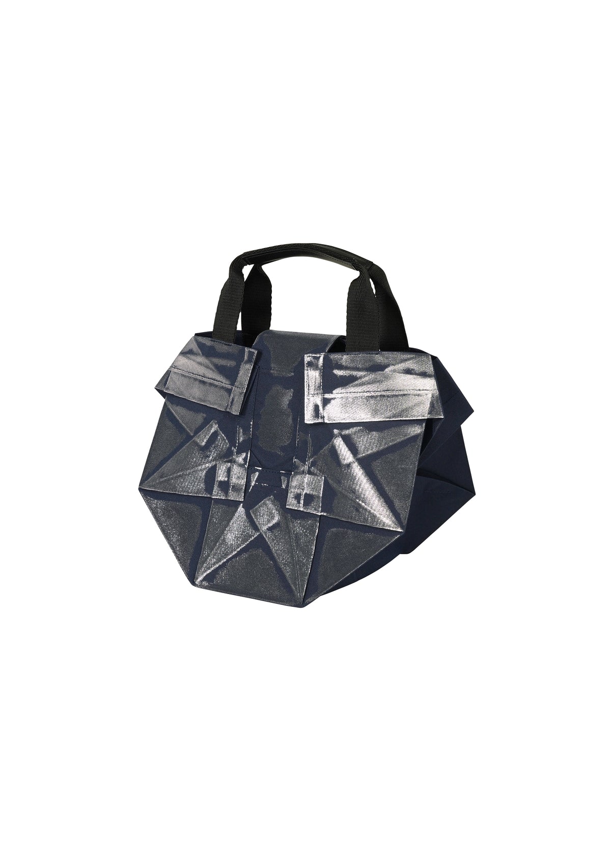 STANDARD BAG COLOR、バッグ&財布_ハンドバッグ、ネイビー