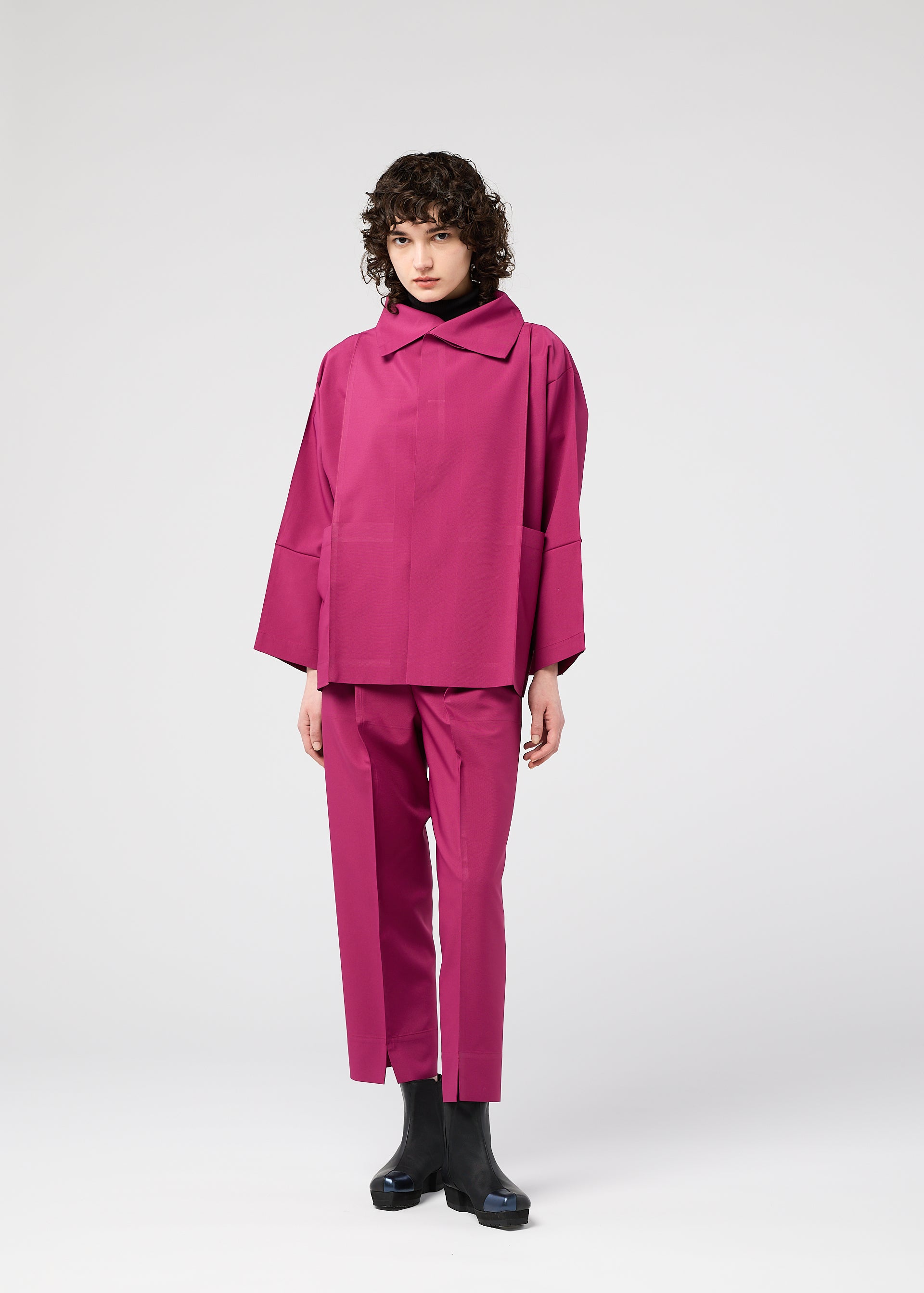 132 5. FLAT 1、ウィメンズ_ジャケット&コート_ジャケット＆ブルゾン、着用画像4