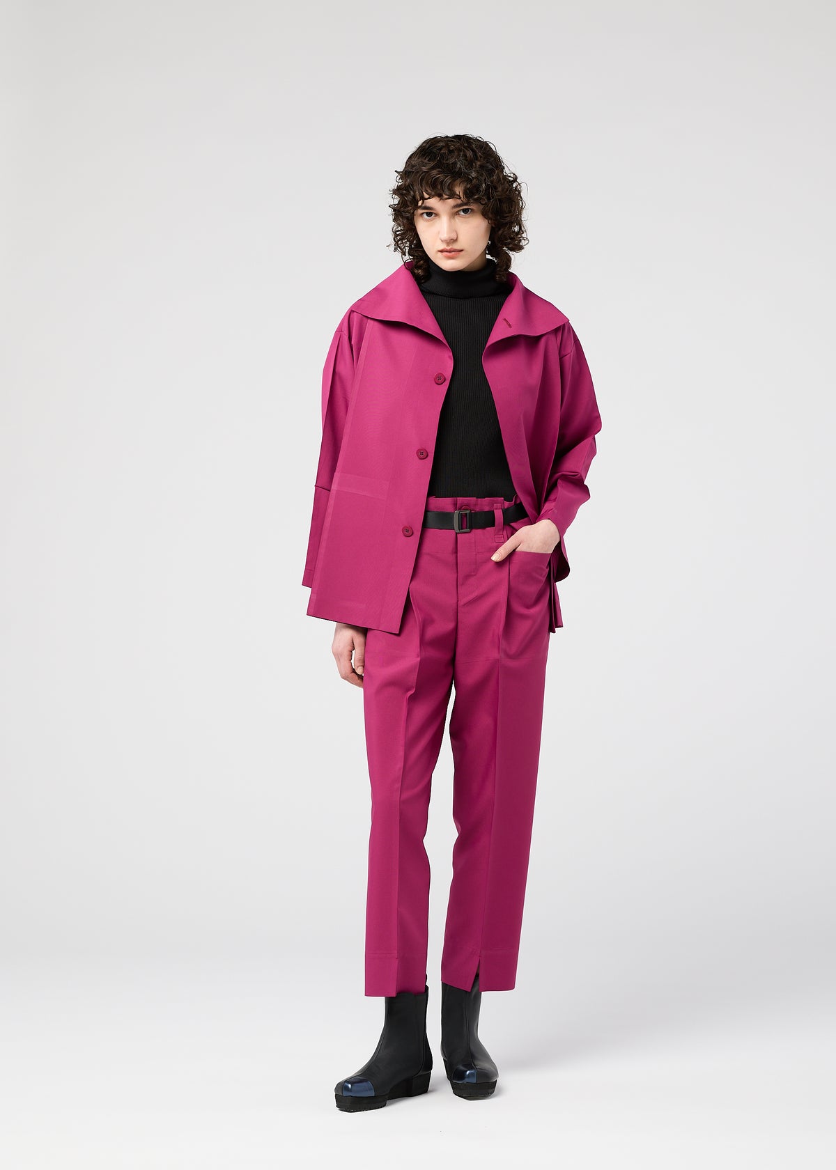 132 5. FLAT 1、ウィメンズ_ジャケット&コート_ジャケット＆ブルゾン、着用画像5