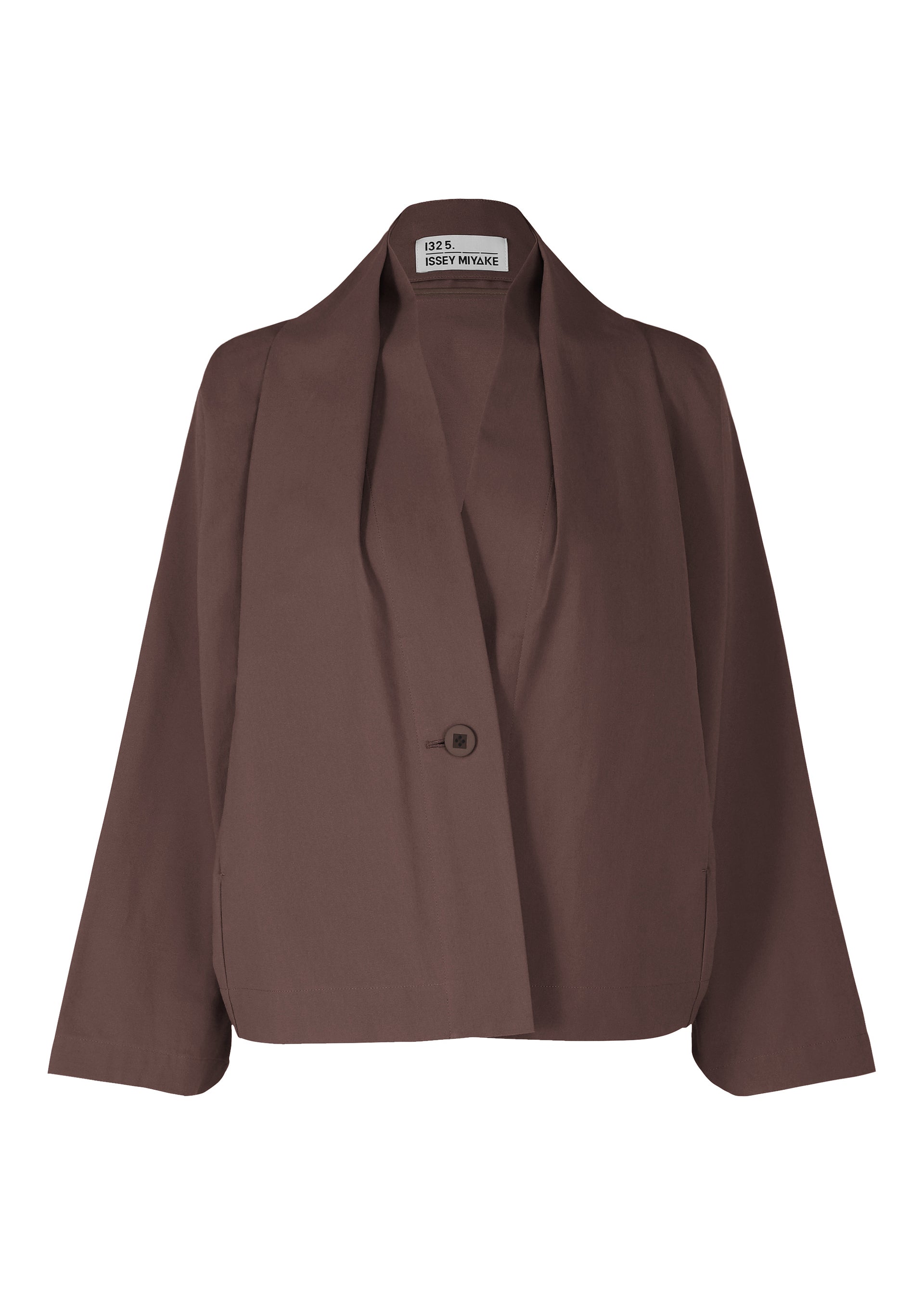 ISSEY MIYAKE ジャケット ジャンパー シワ加工 絞り HaaT ISSEY MIYAKE イッセイミヤケ シワ加工 シャツジャケット 比翼