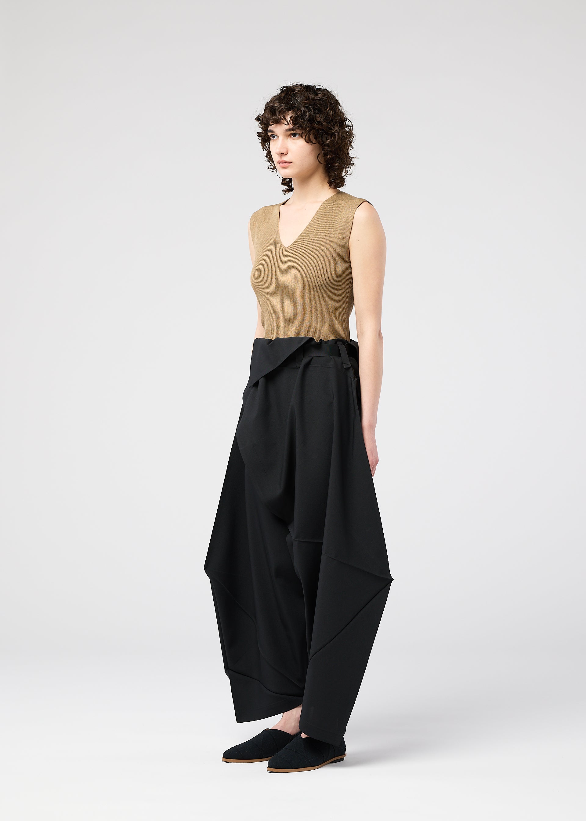 FACET SOLID、ウィメンズ_パンツ、着用画像2