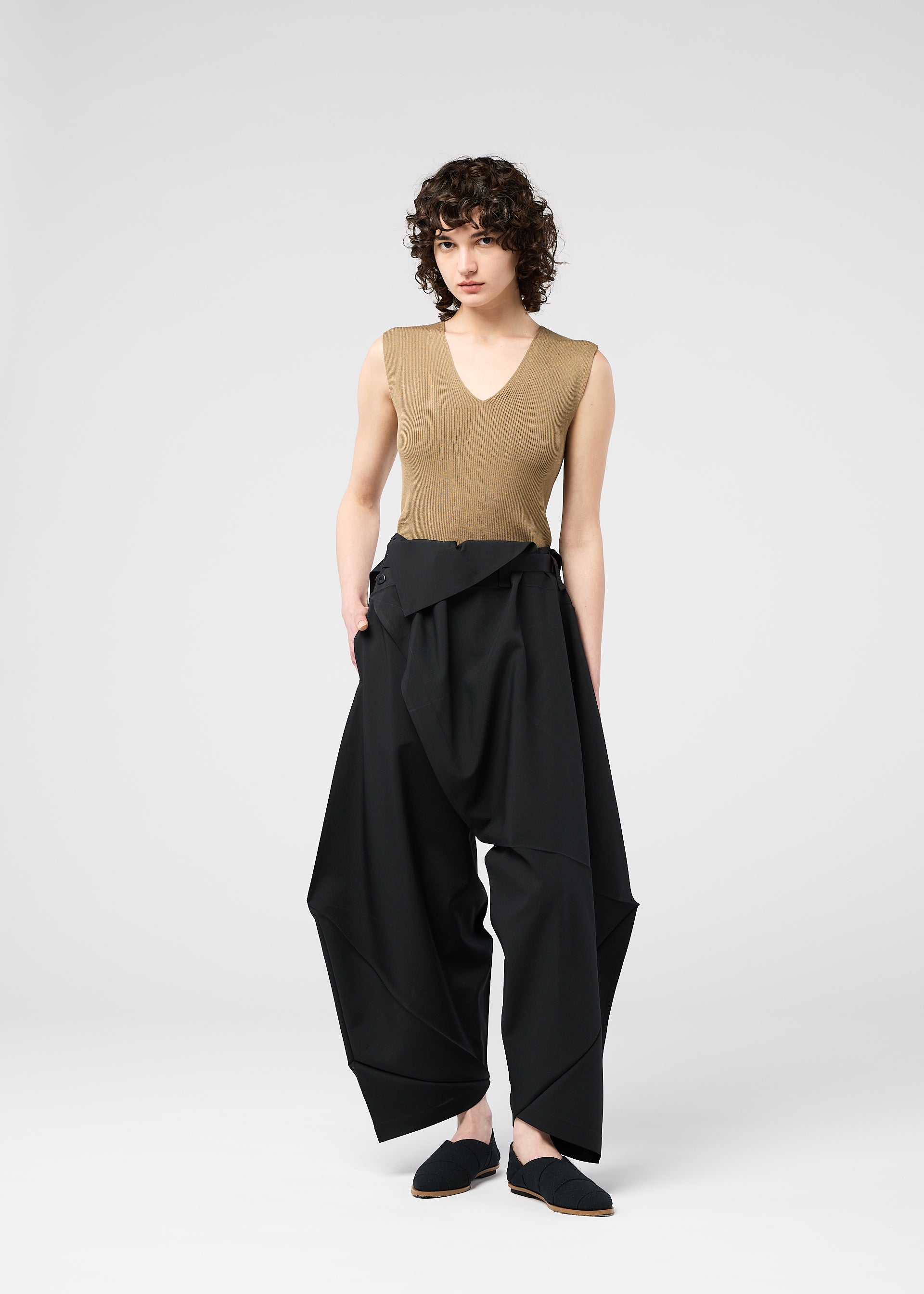 FACET SOLID、ウィメンズ_パンツ、着用画像5