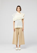 FOLD RAMIE PRINT、ウィメンズ_トップス_トップ、着用画像1
