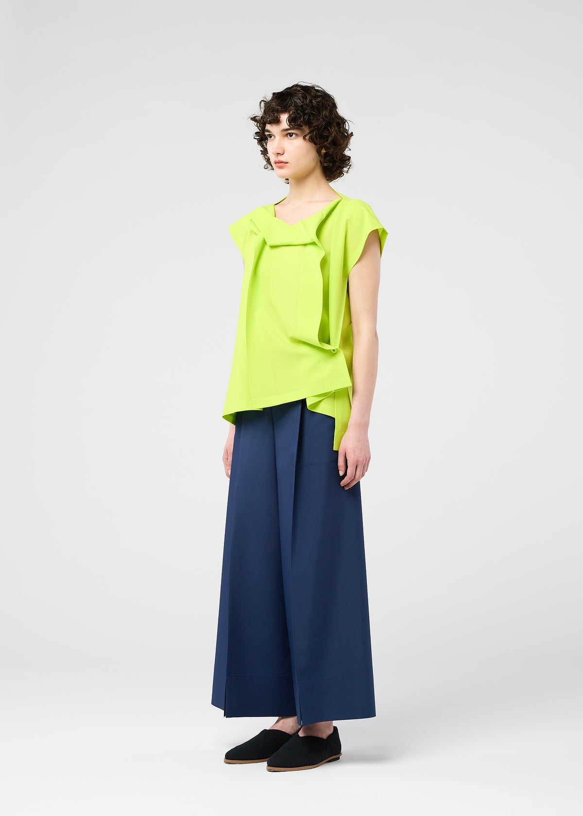 FLAT TUCK T、ウィメンズ_トップス_トップ、着用画像3