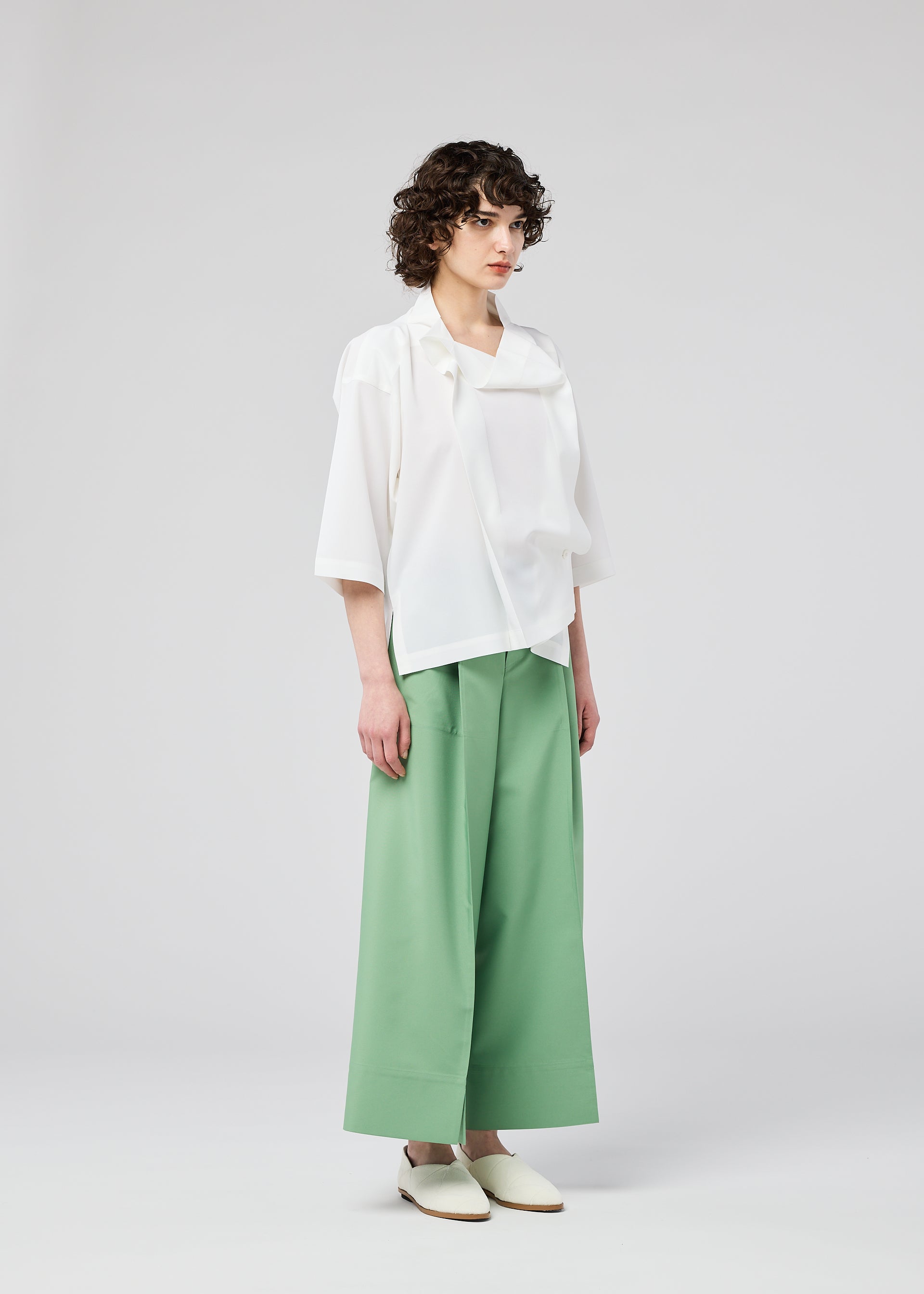 FLAT TUCK T、ウィメンズ_トップス_トップ、着用画像5