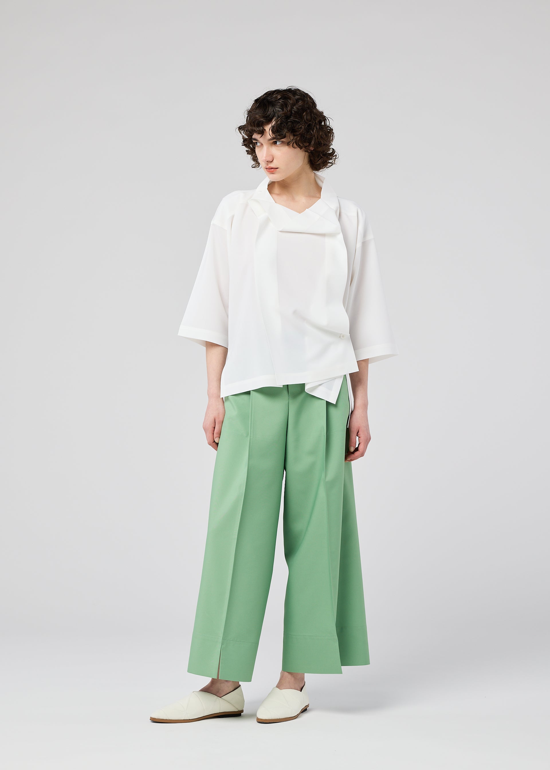 FLAT TUCK T、ウィメンズ_トップス_トップ、着用画像6