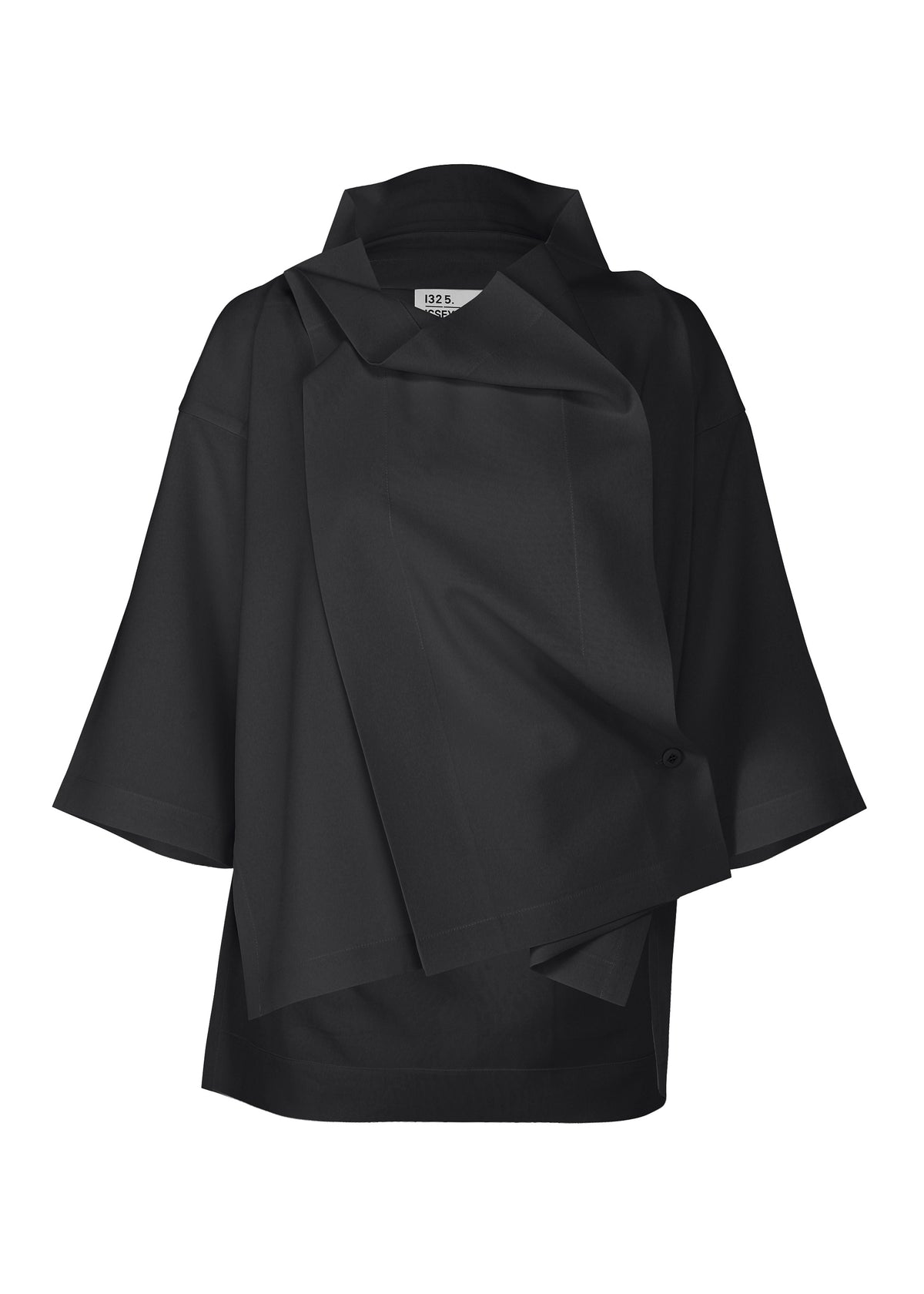 FLAT TUCK T、ウィメンズ_トップス_トップ、ブラック