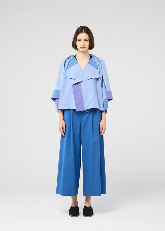 FOLD RAMIE PRINT、ウィメンズ_トップス_カーディガン、着用画像1