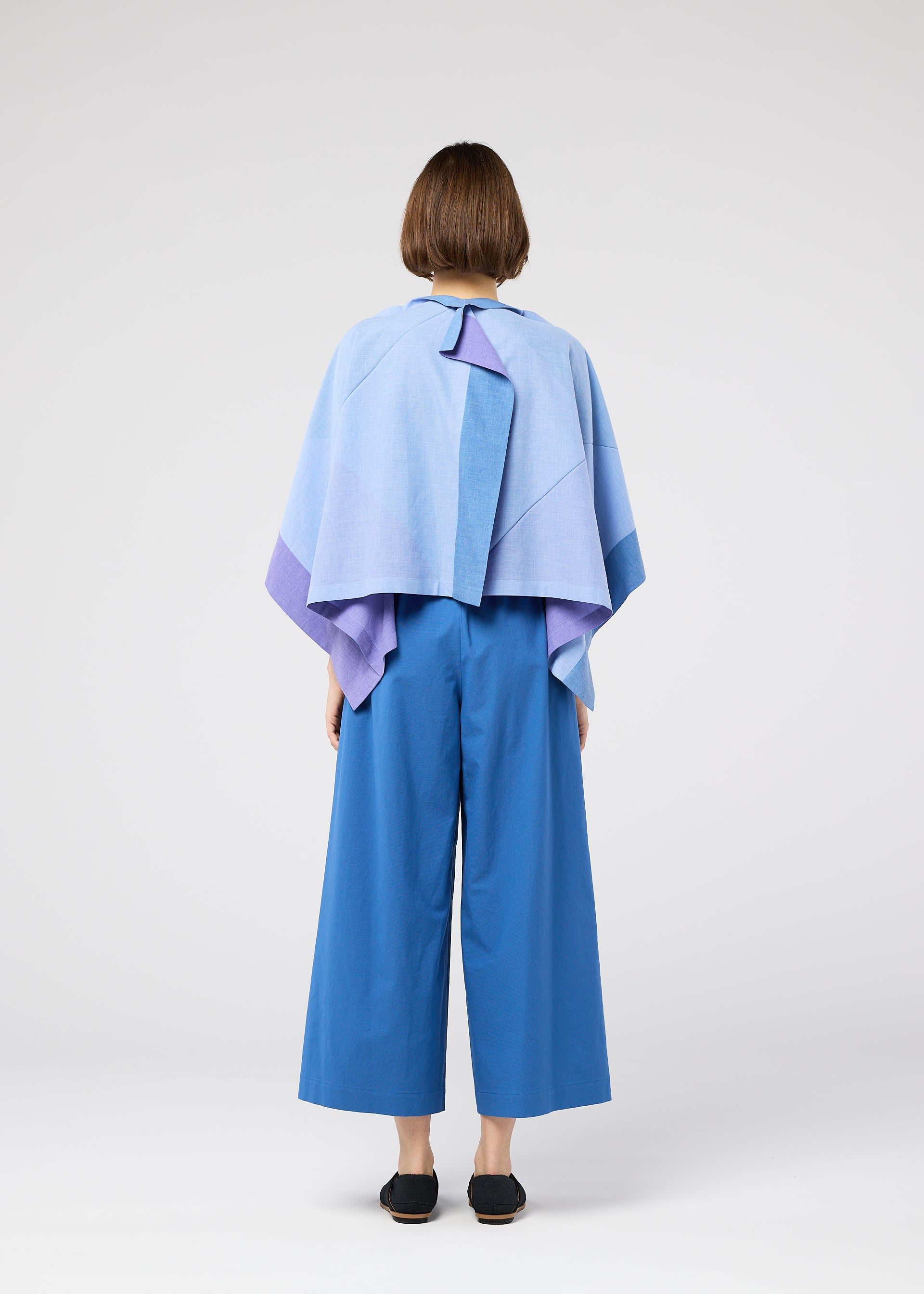 FOLD RAMIE PRINT、ウィメンズ_トップス_カーディガン、着用画像3
