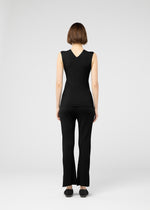 FLAT RIB KNIT 2、ウィメンズ_パンツ、着用画像3